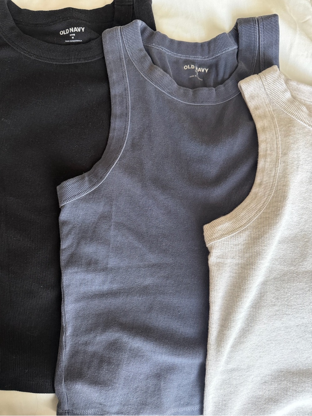Old Navy Ribbed Tank Tops